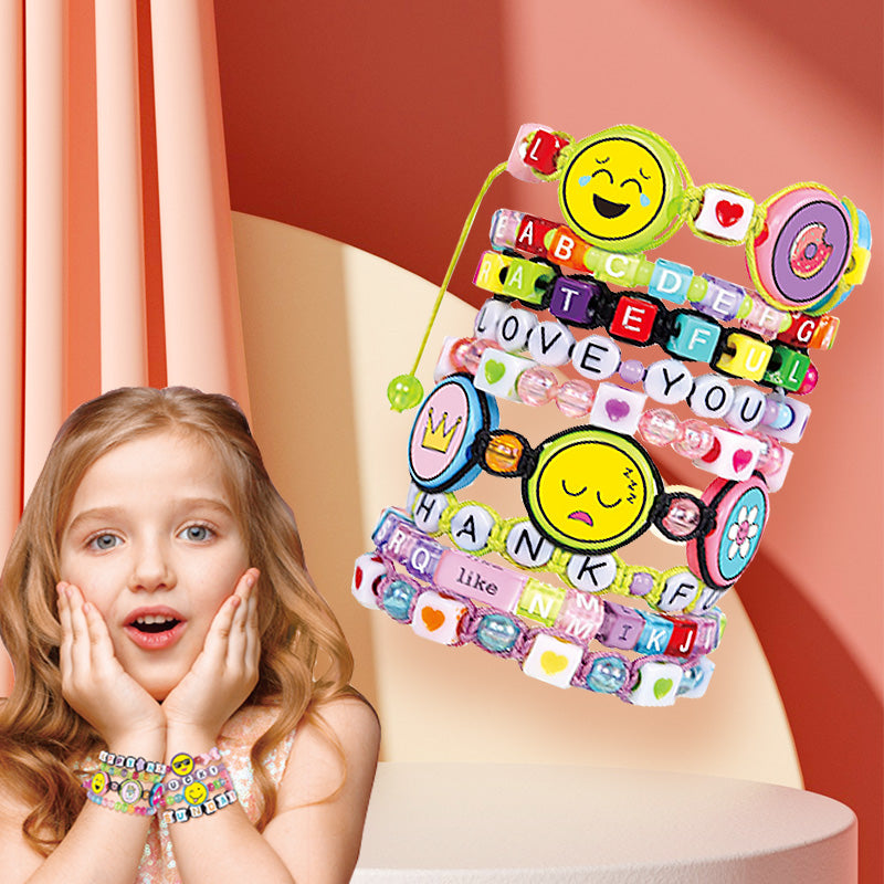Buy DIY Emoticon Beads Jewelery Making Set | Yallatoys.com