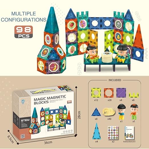 Buy Magic Magnetic Building Blocks 32Pcs Set | Yallatoys.com