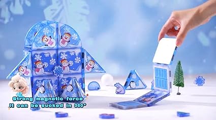 Buy Ice Snow Magnetic Building Blocks 96Pcs | Yallatoys.com