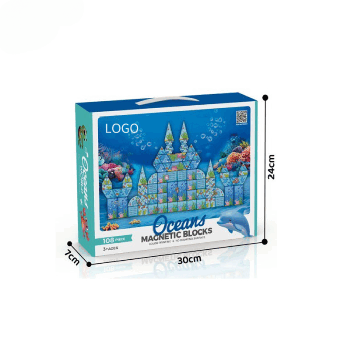 Buy Ocean Magnetic Building Blocks 108Pcs | Yallatoys.com