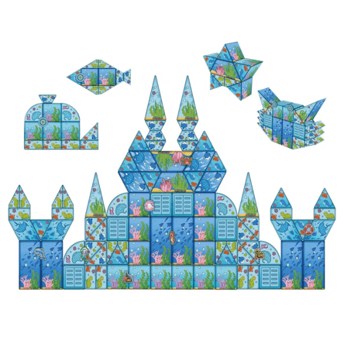 Buy Ocean Magnetic Building Blocks 108Pcs | Yallatoys.com