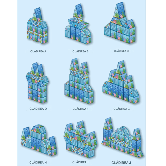 Buy Ocean Magnetic Building Blocks 108Pcs | Yallatoys.com