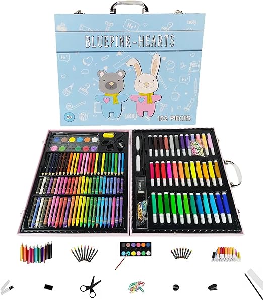 Buy Kids Art Set Box 152 Pcs | Yallatoys.com