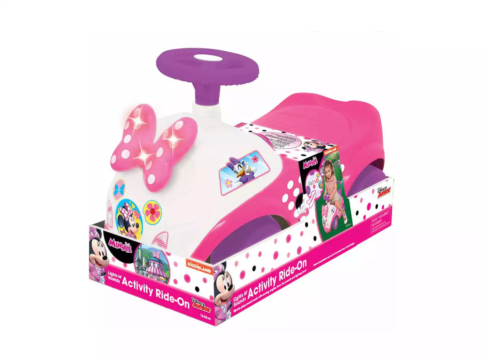 Buy Kiddieland Minnie Ride On with Lights and Sounds | Yallatoys.com