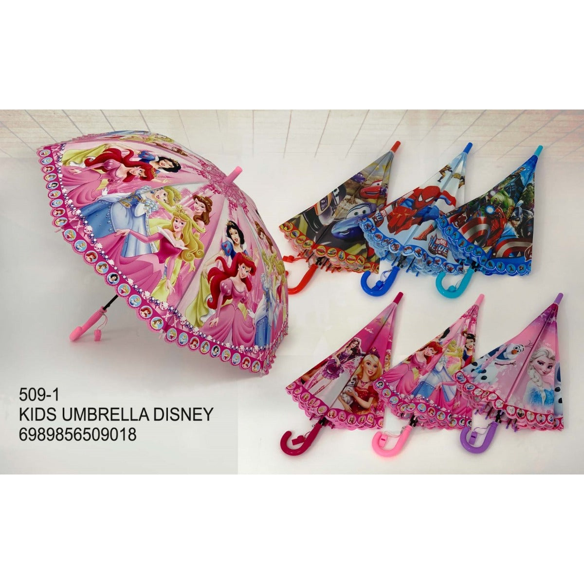 Buy Kids Umbrella Disney (Sold Separately Subjected to Availability) | Yallatoys.com