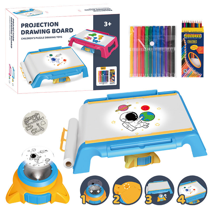 Buy Projection Drawing Board Blue | Yallatoys.com