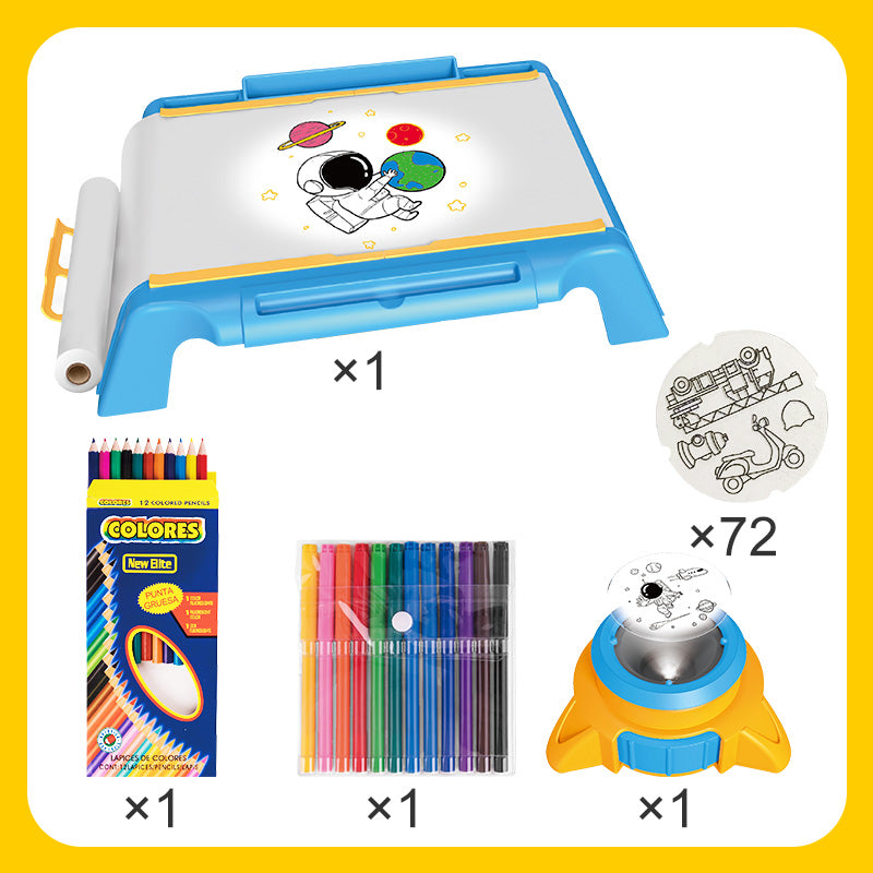 Buy Projection Drawing Board Blue | Yallatoys.com