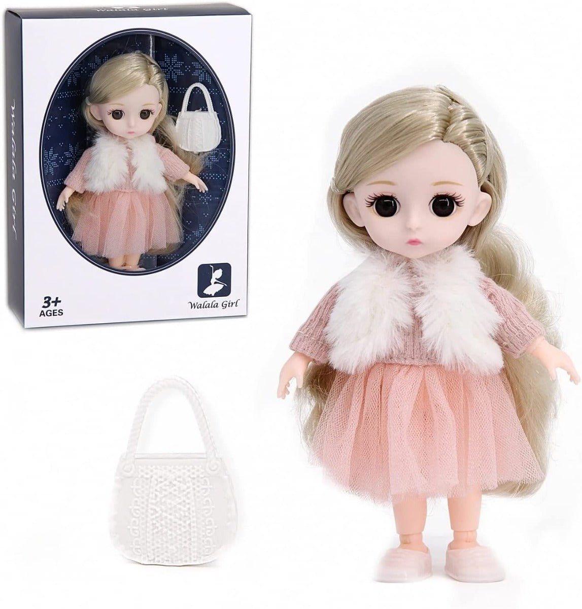 Buy Walala 8inch Doll Tutu Skirt with Movable Wrists | Yallatoys.com