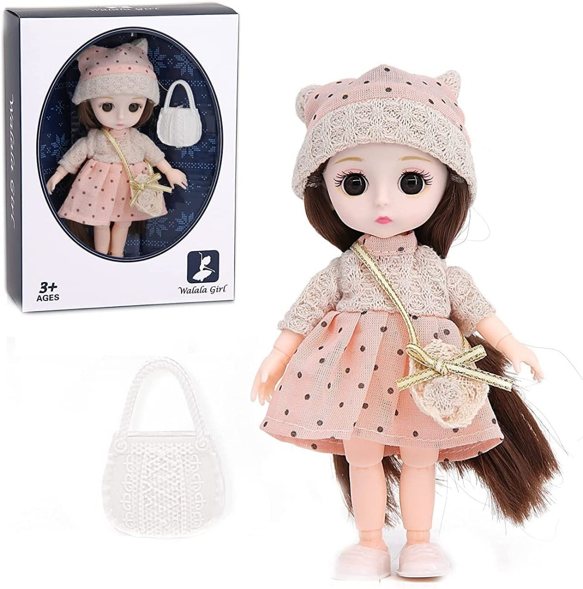 Buy Walala 8inch Doll Long Hair with Movable Wrists | Yallatoys.com