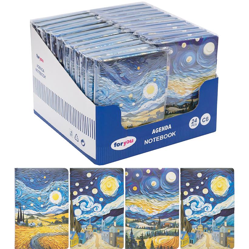 Buy For You Note Book C6 24 Pcs Assorted Cover Designs | Yallatoys.com