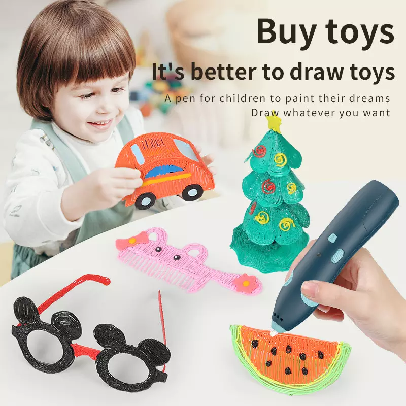 Buy Low Temperature 3D Printing Pen (Sold Separately Subjected To Availability) | Yallatoys.com