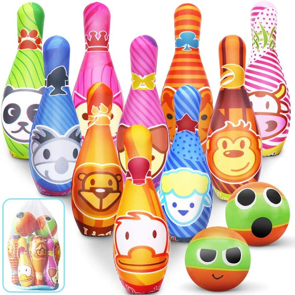 Buy Kids Bowling Set with 2 Balls | Yallatoys.com