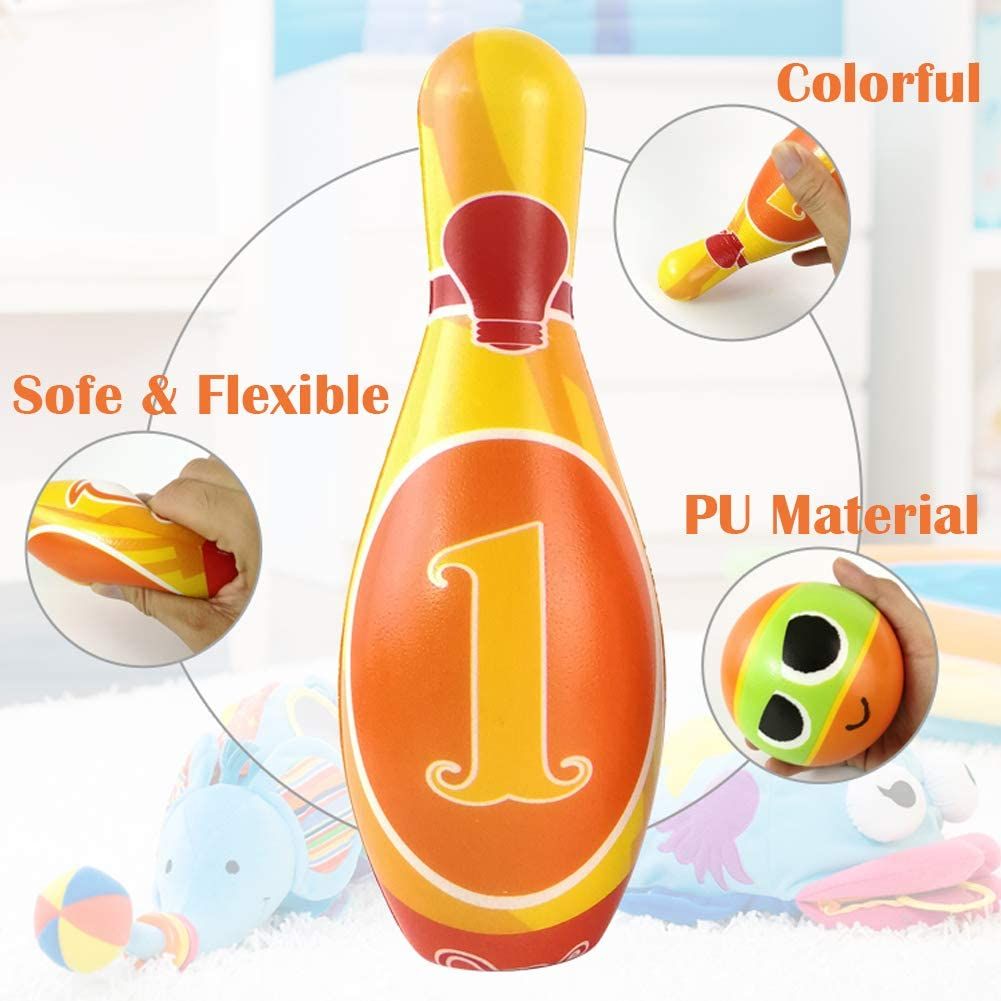 Buy Kids Bowling Set with 2 Balls | Yallatoys.com