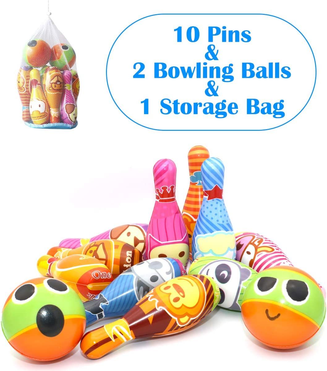 Buy Kids Bowling Set with 2 Balls | Yallatoys.com
