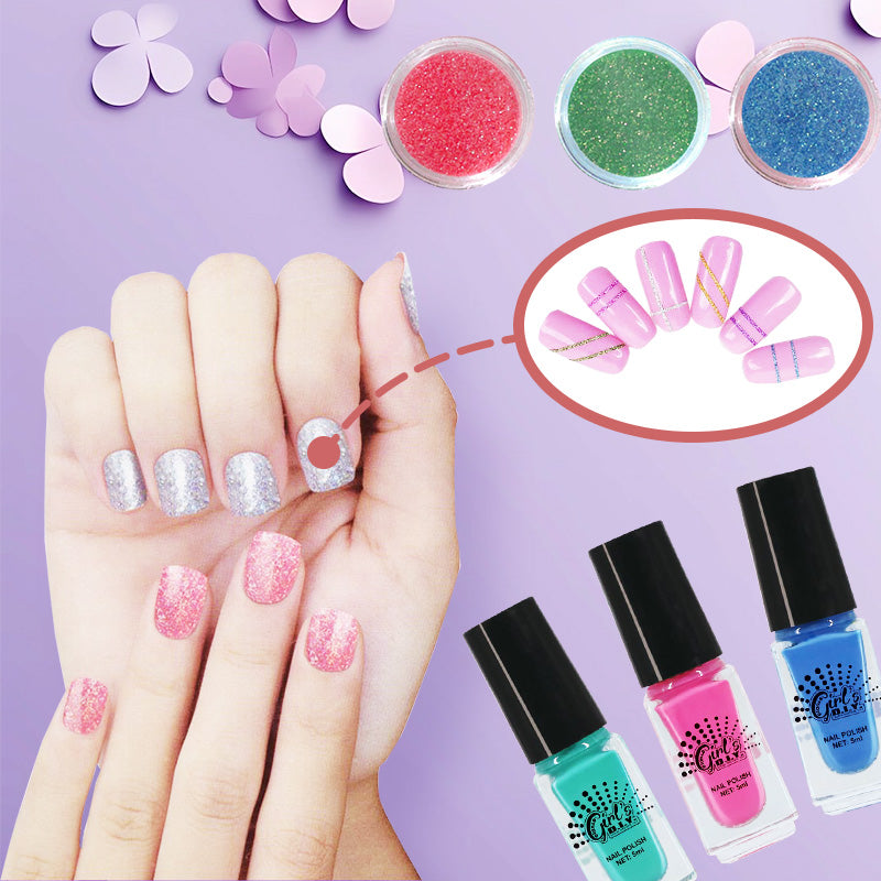 Buy Girls Makeup Set and Nail Art Salon | Yallatoys.com