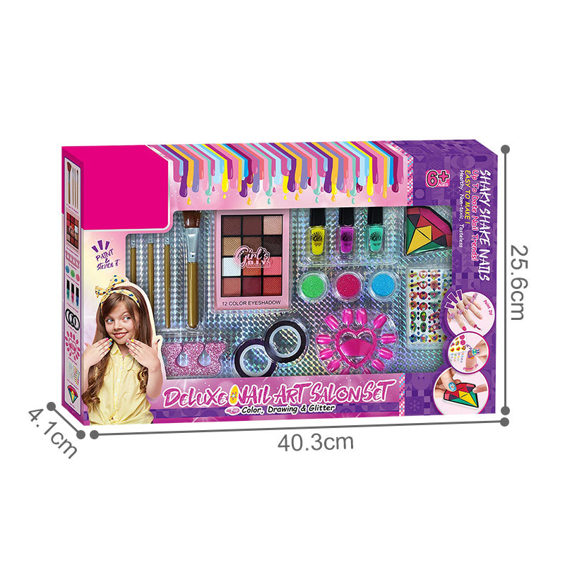 Buy Girls Makeup Set and Nail Art Salon | Yallatoys.com