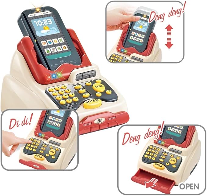 Buy Super Market Combination Playset Yellow color | Yallatoys.com