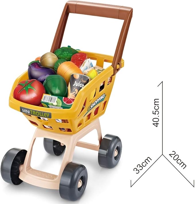 Buy Super Market Combination Playset Yellow color | Yallatoys.com
