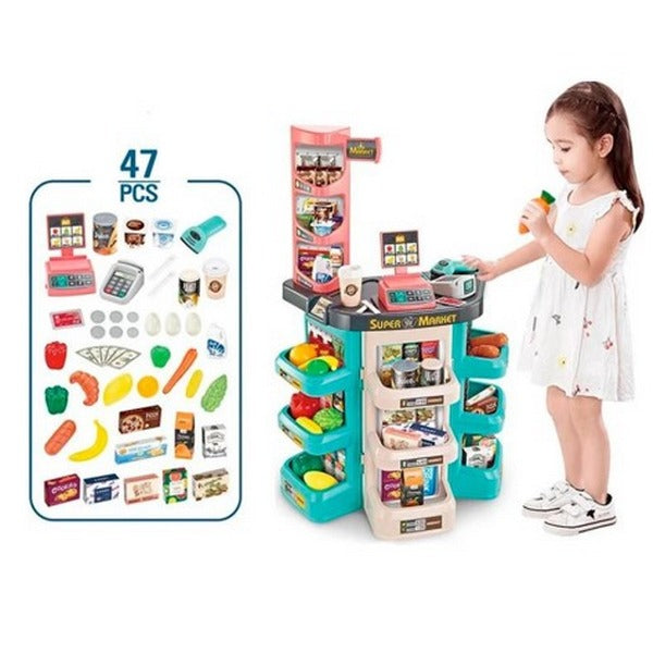 Buy Home Supermarket Set for Roleplay Time | Yallatoys.com