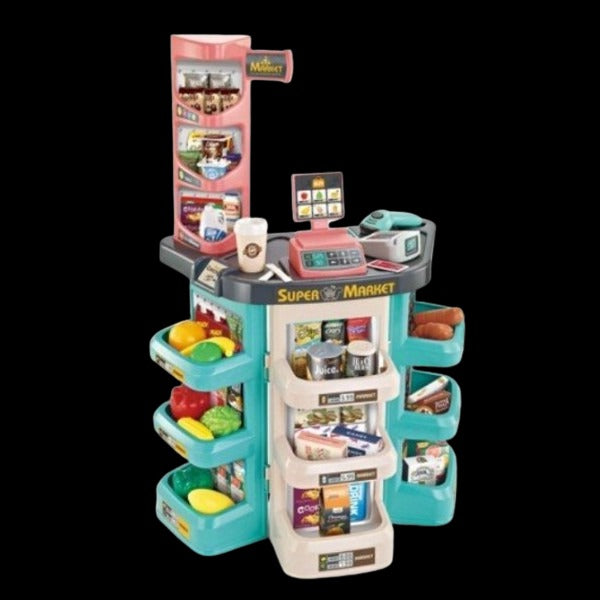 Buy Home Supermarket Set for Roleplay Time | Yallatoys.com