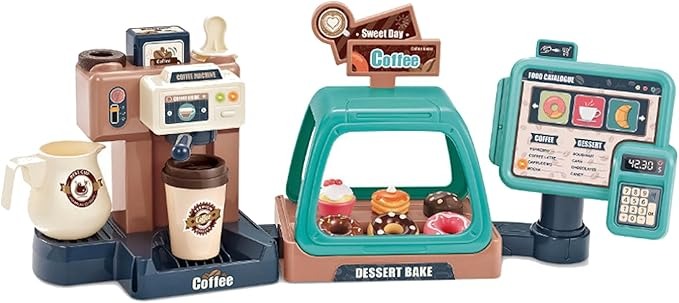 Buy Pretend Role Play Toy Coffee Shop for Girls | Yallatoys.com
