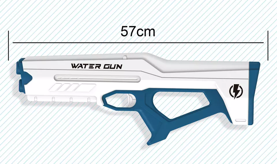 Buy Inductive Absorption Electric Water Gun White | Yallatoys.com