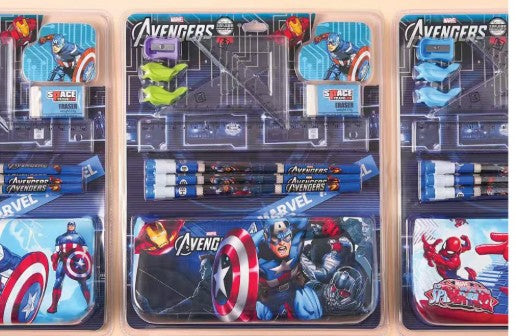Buy PVC Stationery Set Avengers Theme | Yallatoys.com