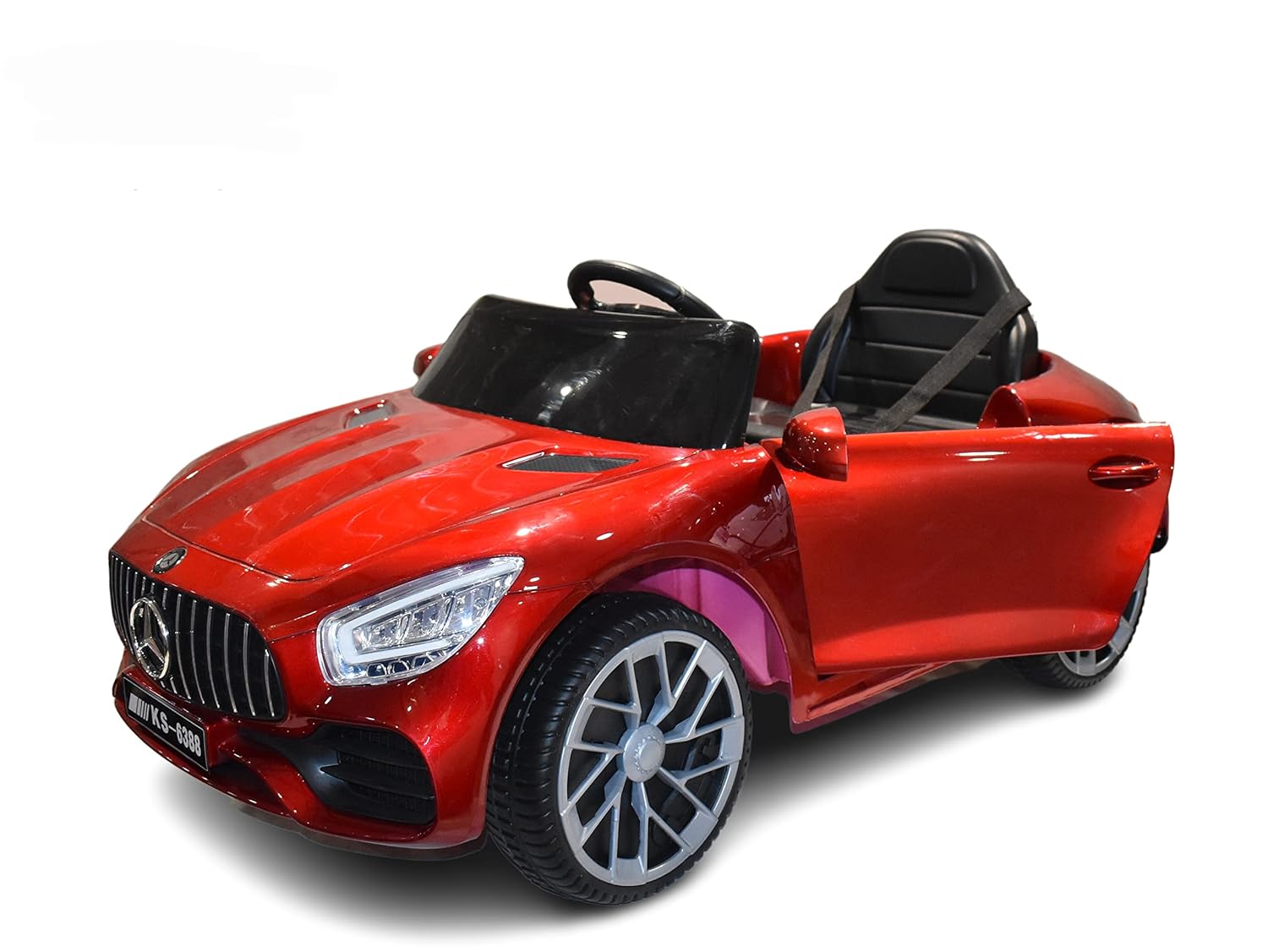 Buy Mercedes Benz 6V Kids Battery Operated Ride On Car Red | Yallatoys.com