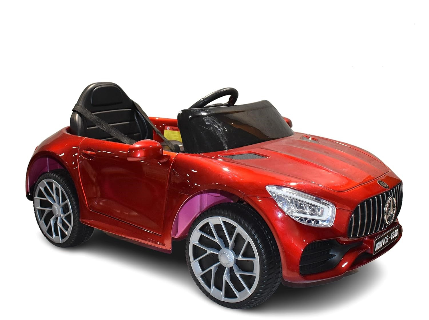 Buy Mercedes Benz 6V Kids Battery Operated Ride On Car Red | Yallatoys.com
