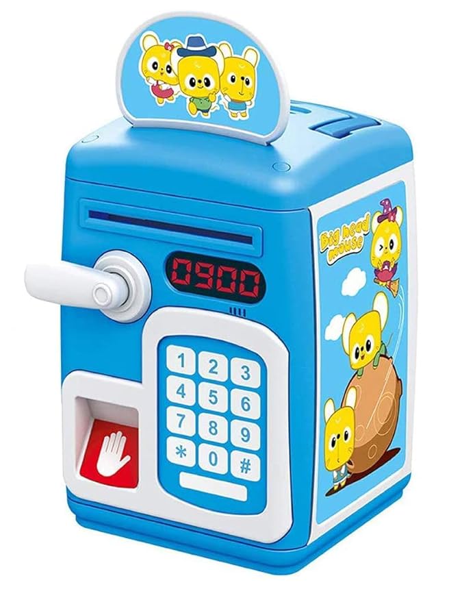 Buy Lattice Sensing Collect Coin and Paper Money saving Box | Yallatoys.com