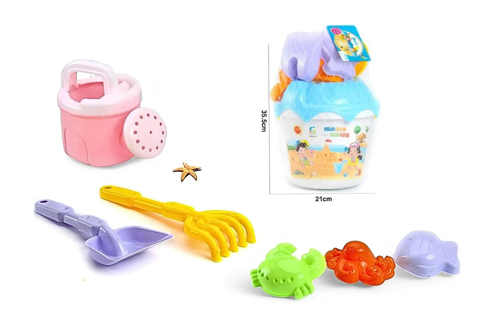 Buy Beach Fun Bucket Set (Sold Separately Subjected to Availability) | Yallatoys.com