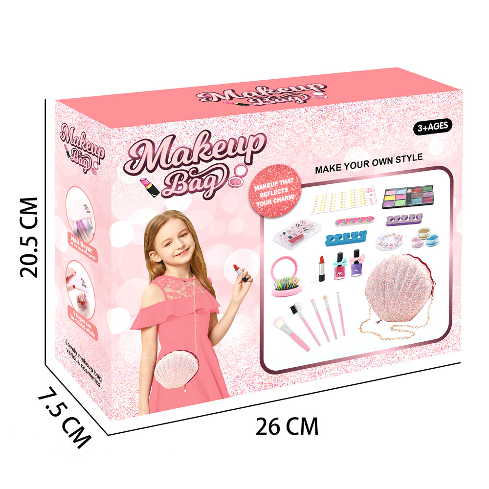 Buy Makeup Set With Shell Bag 20 Pcs | Yallatoys.com
