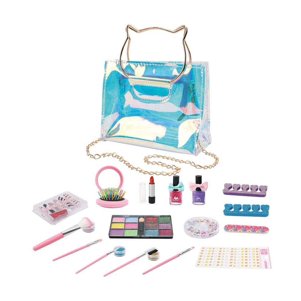 Buy Makeup Set With Cat Bag 20 Pcs | Yallatoys.com