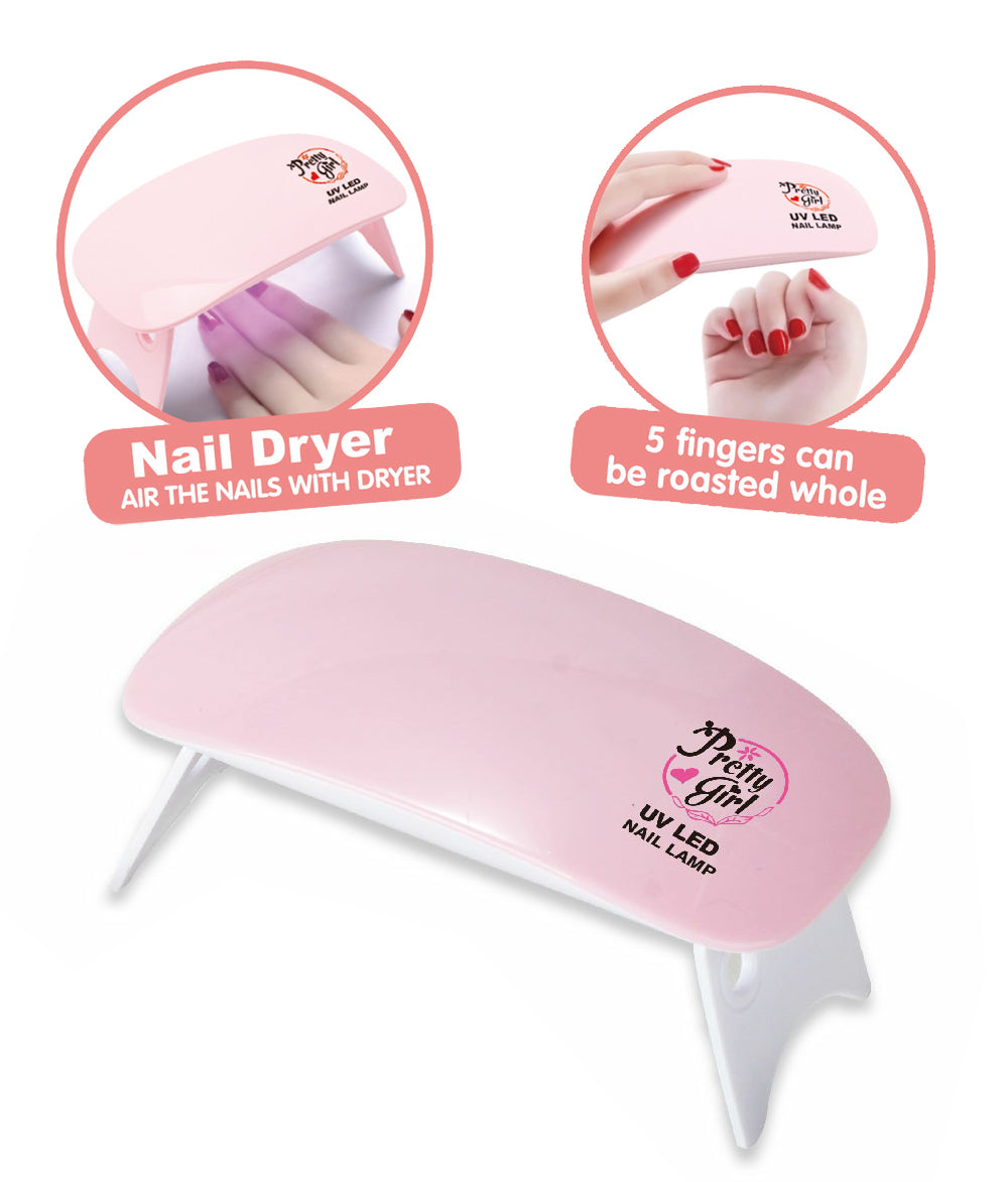 Buy Makeup Set With Circle Mirror Desk 21 Pcs | Yallatoys.com