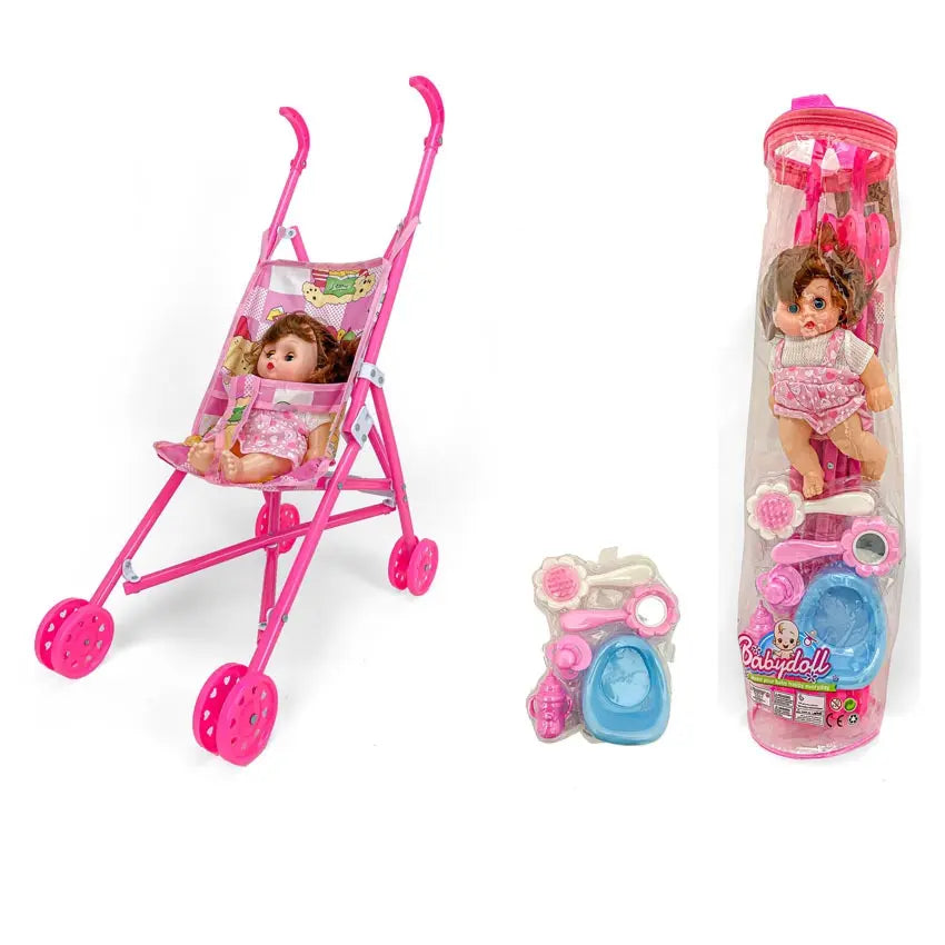 Buy Baby Doll With Stroller Bag | Yallatoys.com