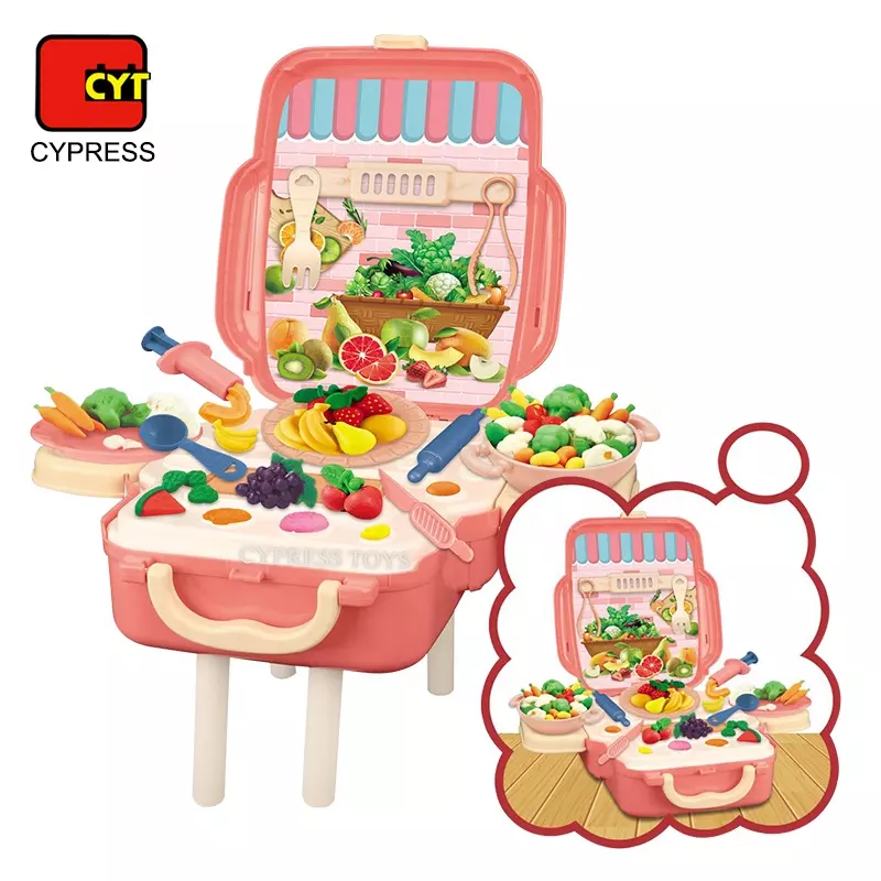 Buy Magic Dough School Bag Fruits Pink | Yallatoys.com