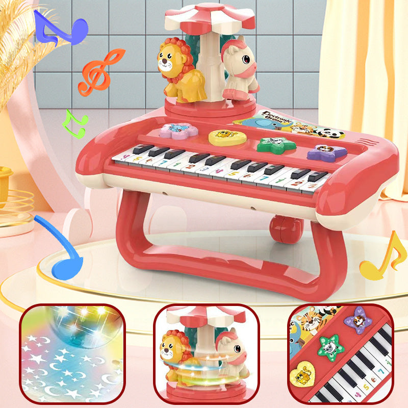 Buy Rotary Electronic Mulitfunction Piano (Sold Separately Subjected To Availability) | Yallatoys.com