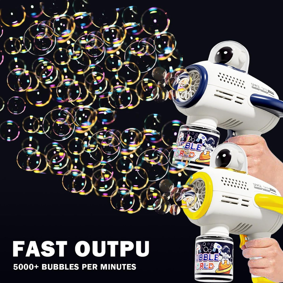 Buy Bubble Machine Gun Outer Space Astronauts (Sold Separately Subjected To Availability) | Yallatoys.com