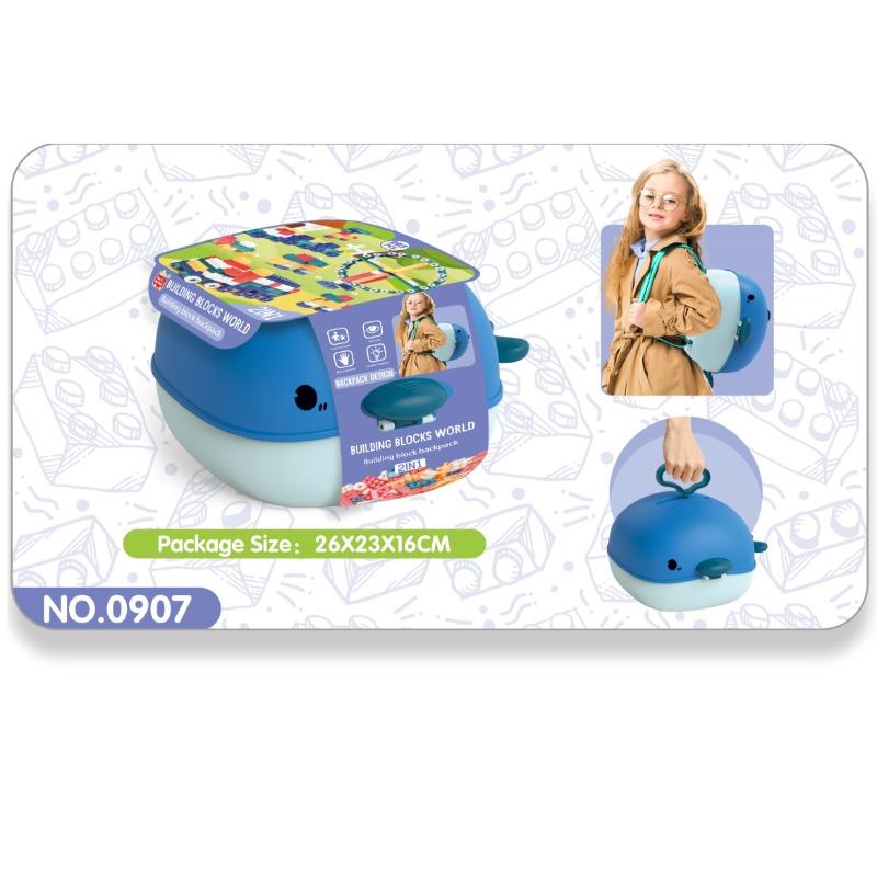 Buy Building Blocks Set Blue Whale | Yallatoys.com