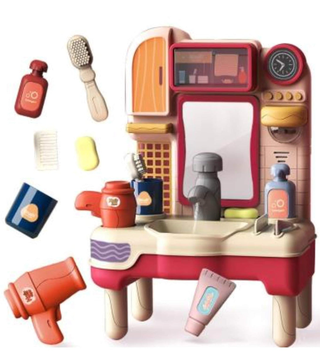 Buy Role Play Washbasin Washstand Sink Toy Set | Yallatoys.com