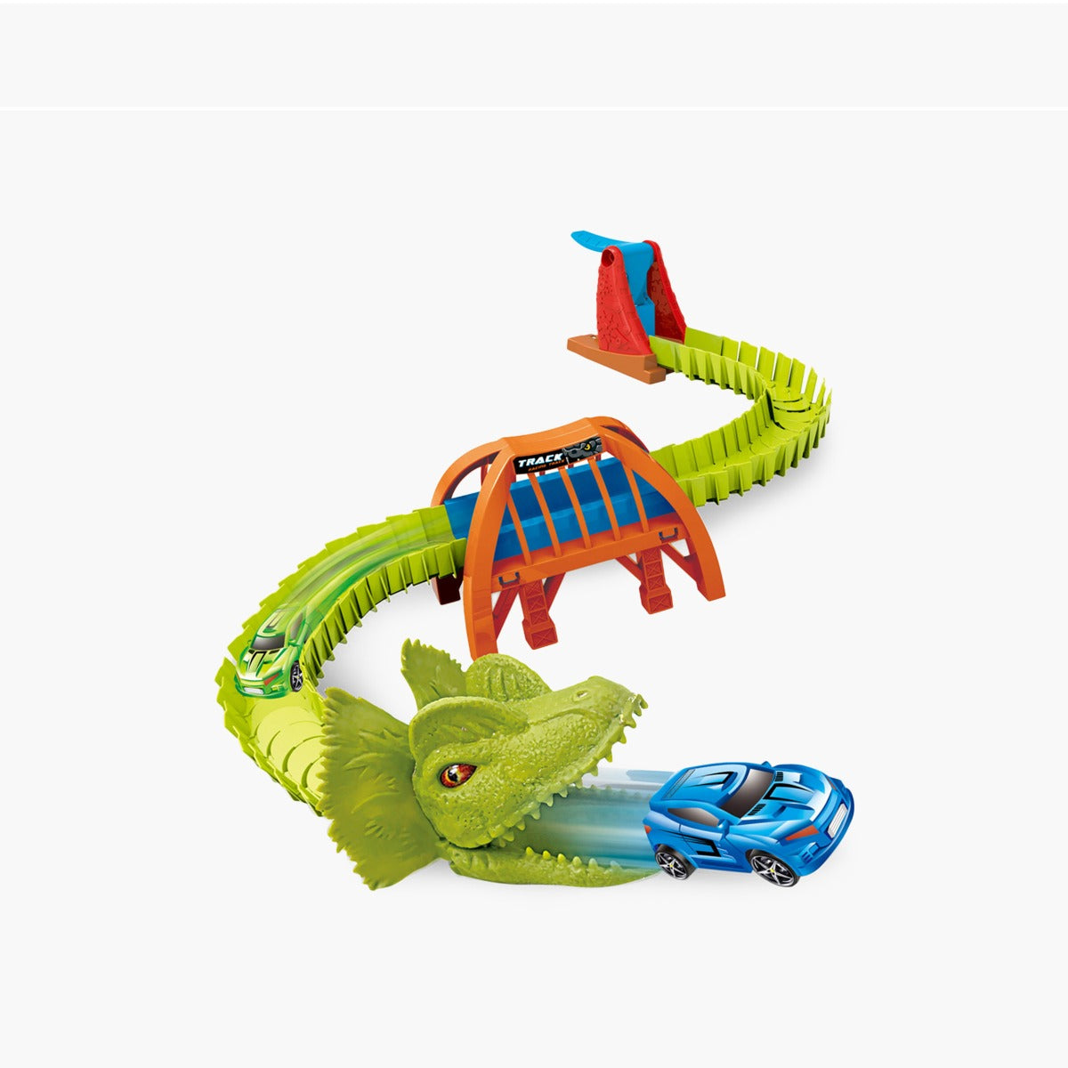 Buy Dinosaur Car Racing Track Playset | Yallatoys.com