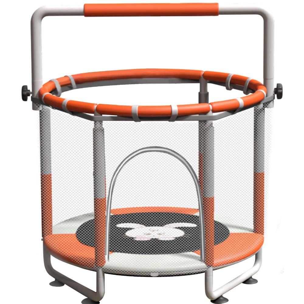 Buy Dolphin Trampoline For Kids Orange 1.2m | Yallatoys.com