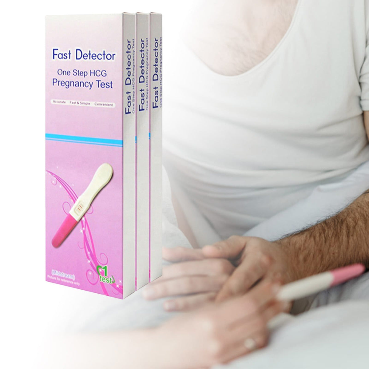 Fast Detector Pregnancy Test Midstream 1 Piece Yalla Generic Play Yallatoys