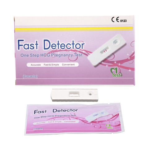 Fast Detector Pregnancy Test Cassette 1 Piece Yalla Generic Play Yallatoys