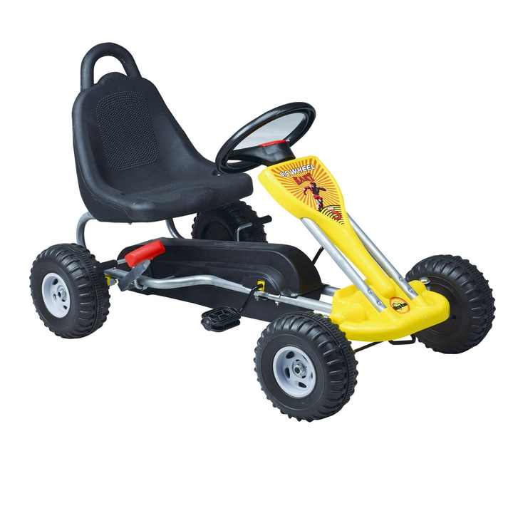 Buy Kids Pedal Go Kart Yellow | Yallatoys.com