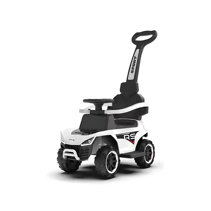 Buy Ride On Pushing Car with Light and Music White | Yallatoys.com