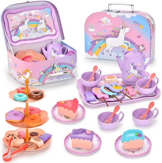 Buy Unicorn Tea Party Set  44Pcs | Yallatoys.com