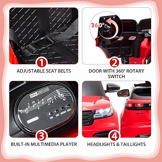 Buy Land Rover Discovery 12V Battery Operated RideOn | Yallatoys.com