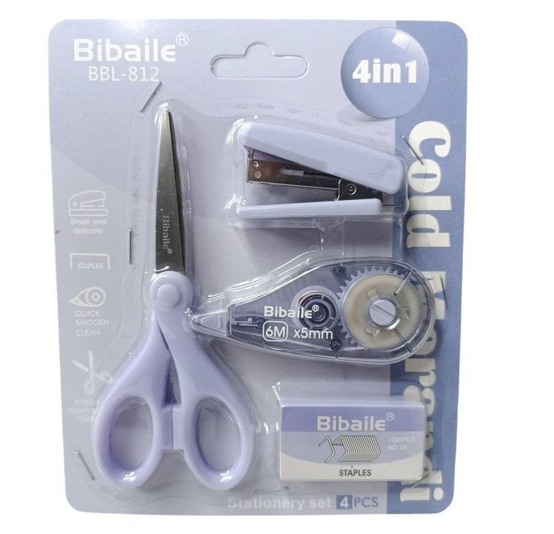 Buy Bibaile 4 In 1 Stationery Set Card  Assorted (Sold Separately Subjected to Availability) | Yallatoys.com