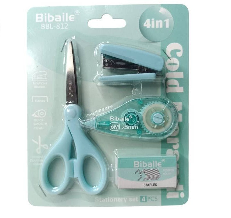 Buy Bibaile 4 In 1 Stationery Set Card  Assorted (Sold Separately Subjected to Availability) | Yallatoys.com